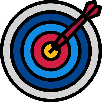 Classic Target and Dartboard Icon