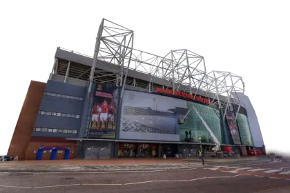 Exterior View of a Sports Stadium