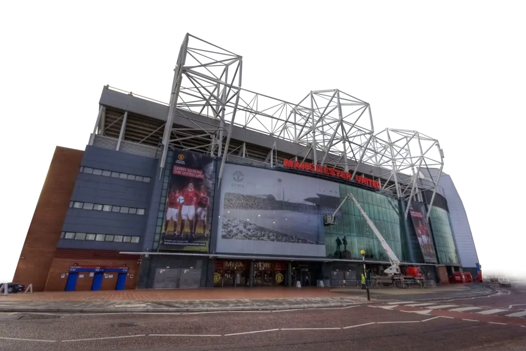 Exterior View of a Sports Stadium