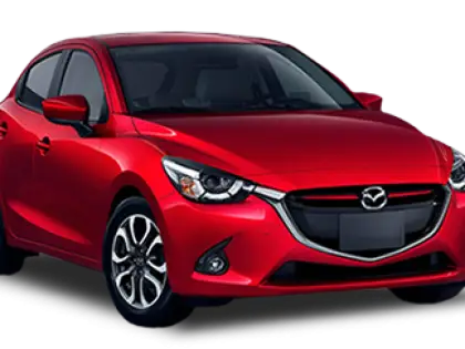Red Sedan Car Modern Automobile Design