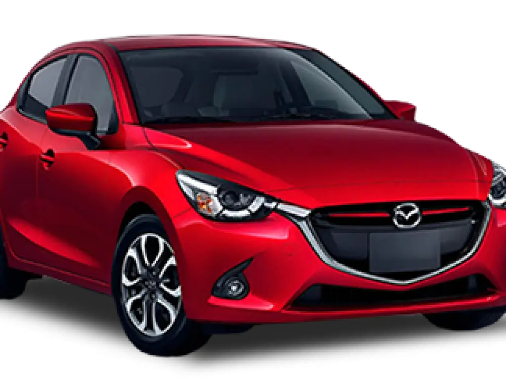 Red Sedan Car Modern Automobile Design