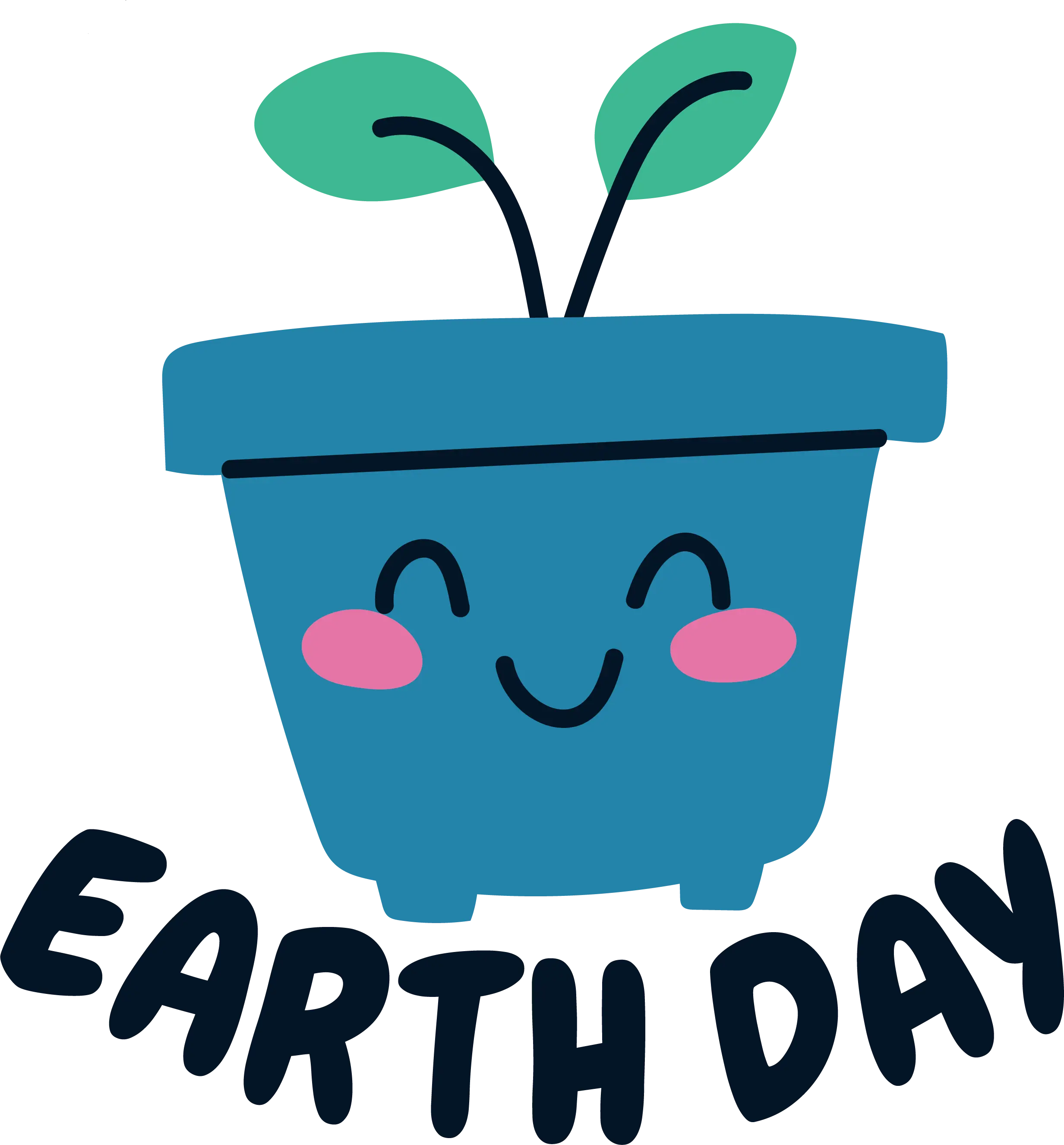 Cute Plant Pot for Earth Day