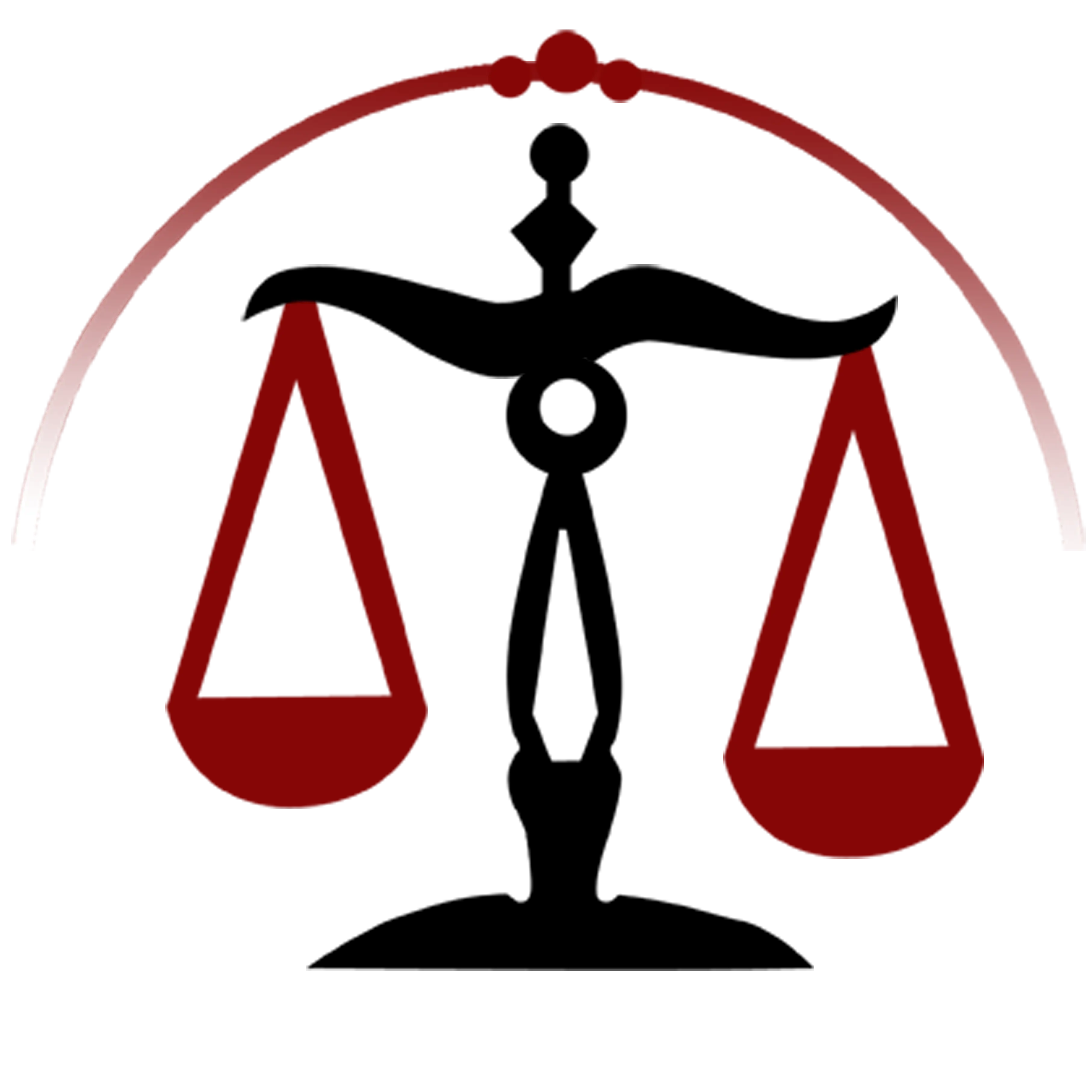 Scales of Justice Symbol Illustration