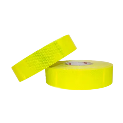 Bright Yellow Reflective Safety Tape