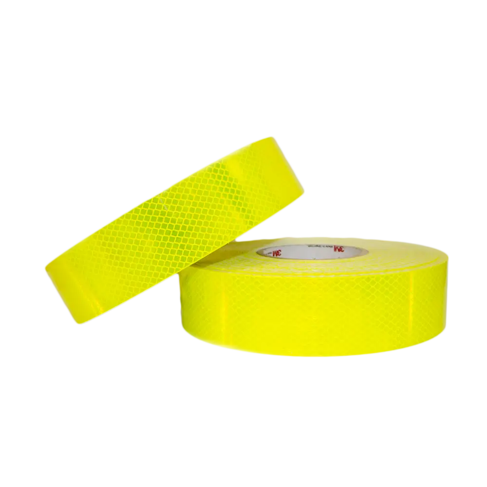 Bright Yellow Reflective Safety Tape