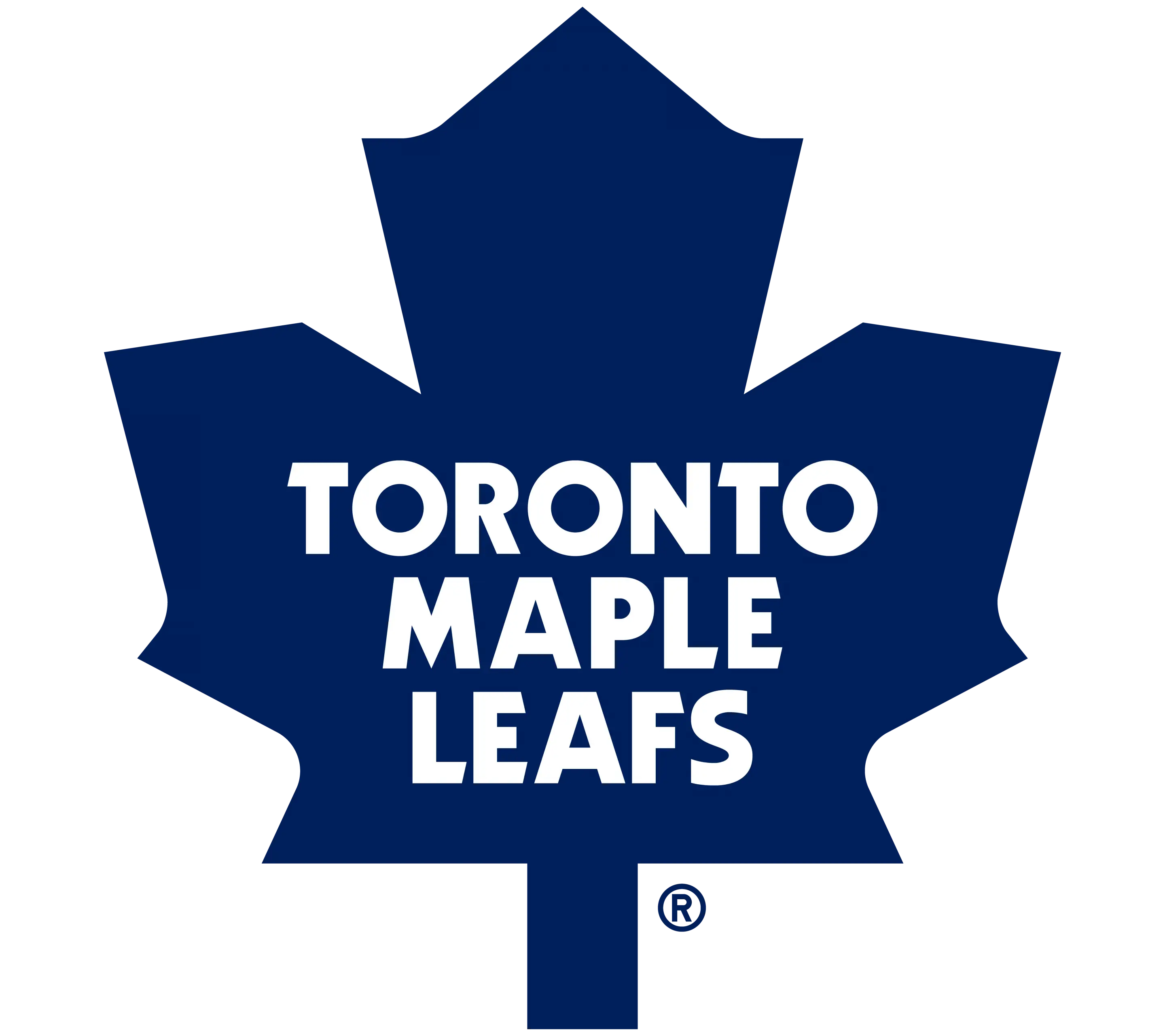 Toronto Maple Leafs Logo in Blue Design