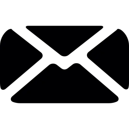 Black Envelope Icon