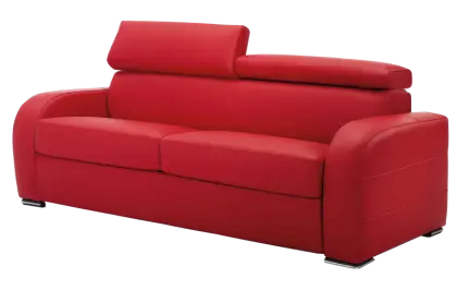Red Sofa for Stylish Living Room