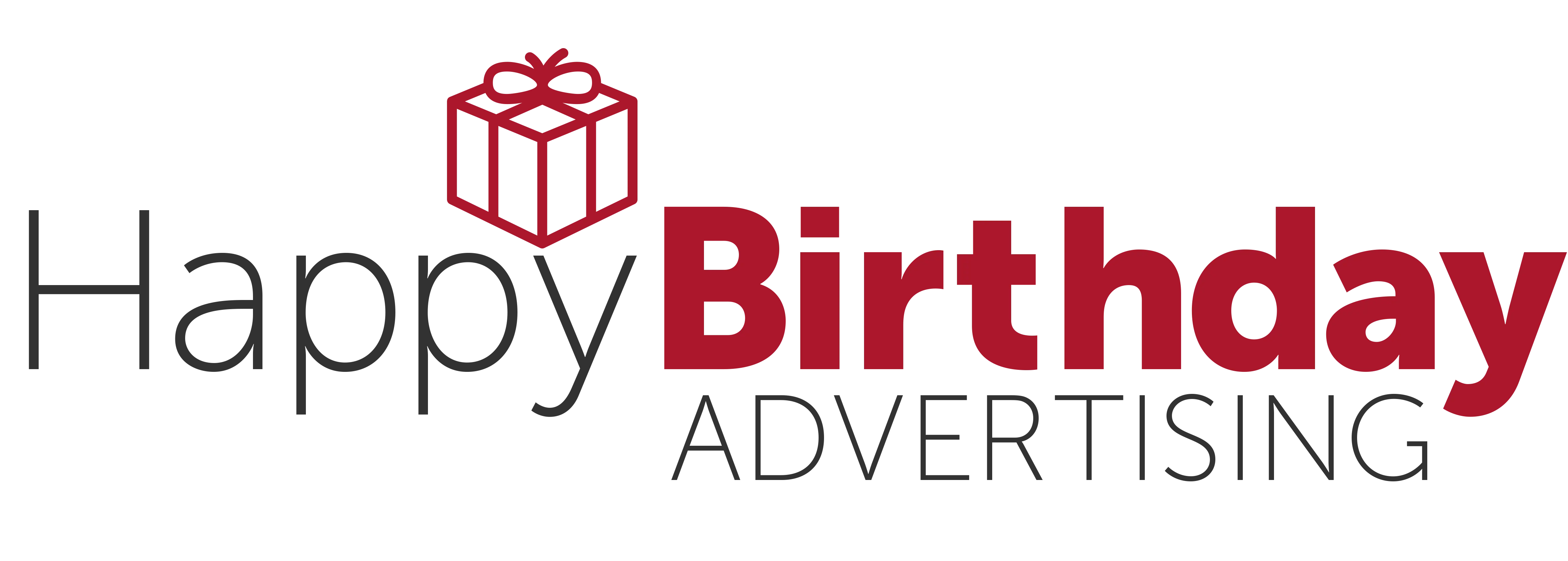 Happy Birthday Advertising Banner