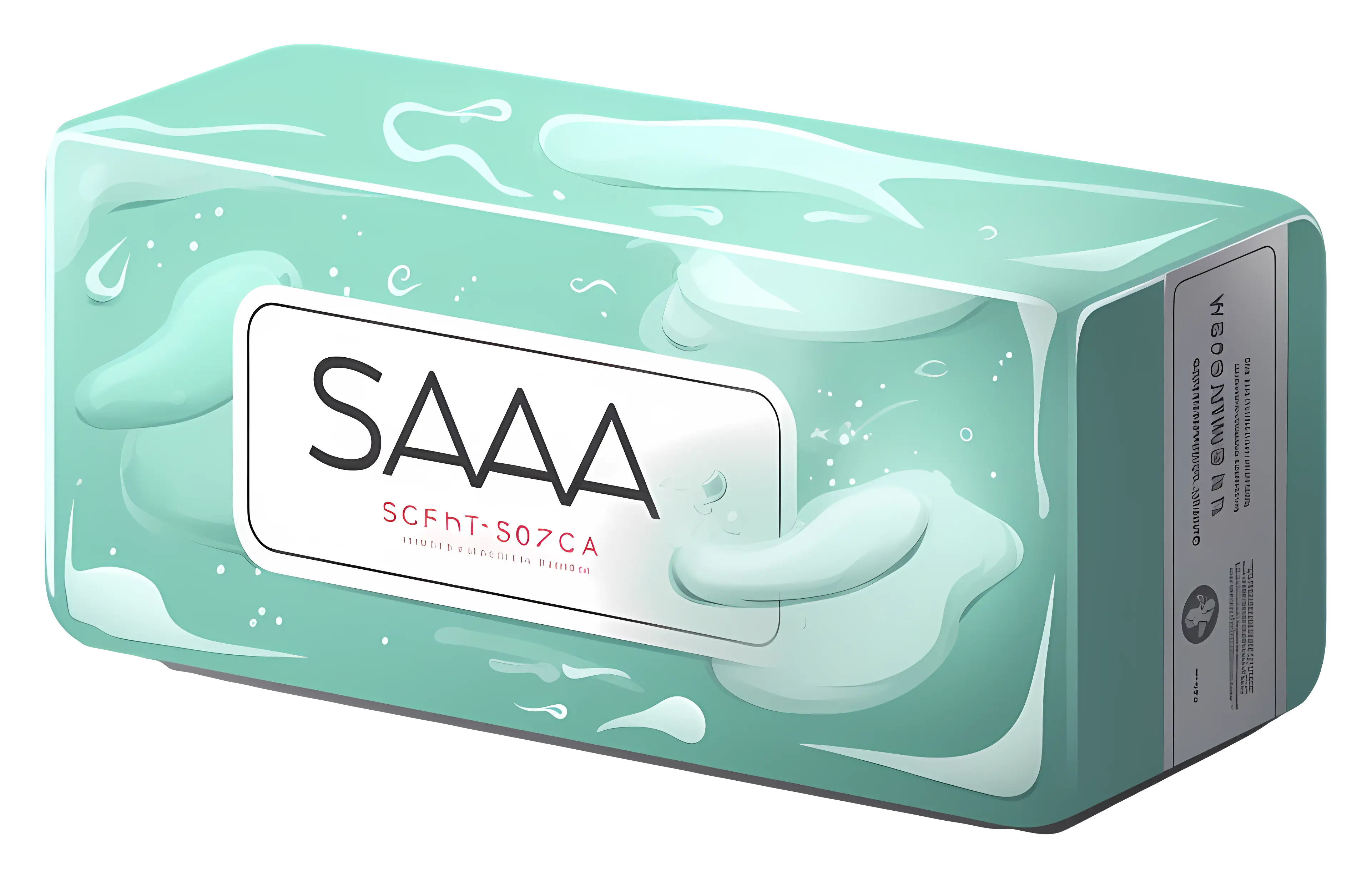 Green Soap Bar for Clean Hygiene
