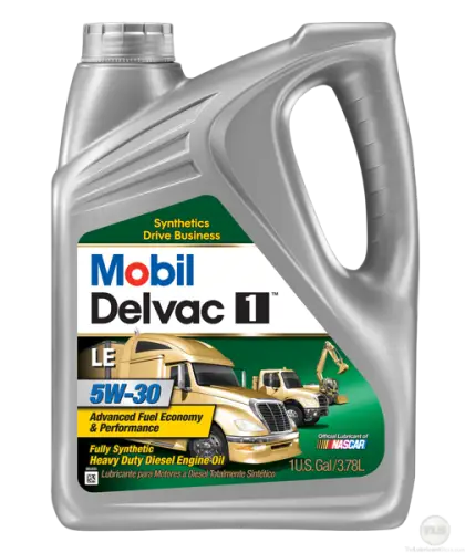 Mobil Delvac 1 Engine Oil Container