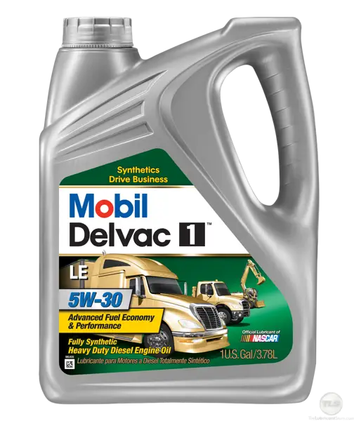 Mobil Delvac 1 Engine Oil Container