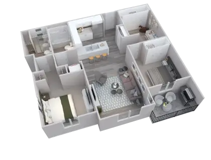 Apartment Floor Plan for Modern Living