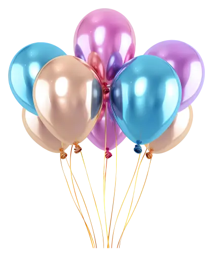 Colorful Balloons for Celebration