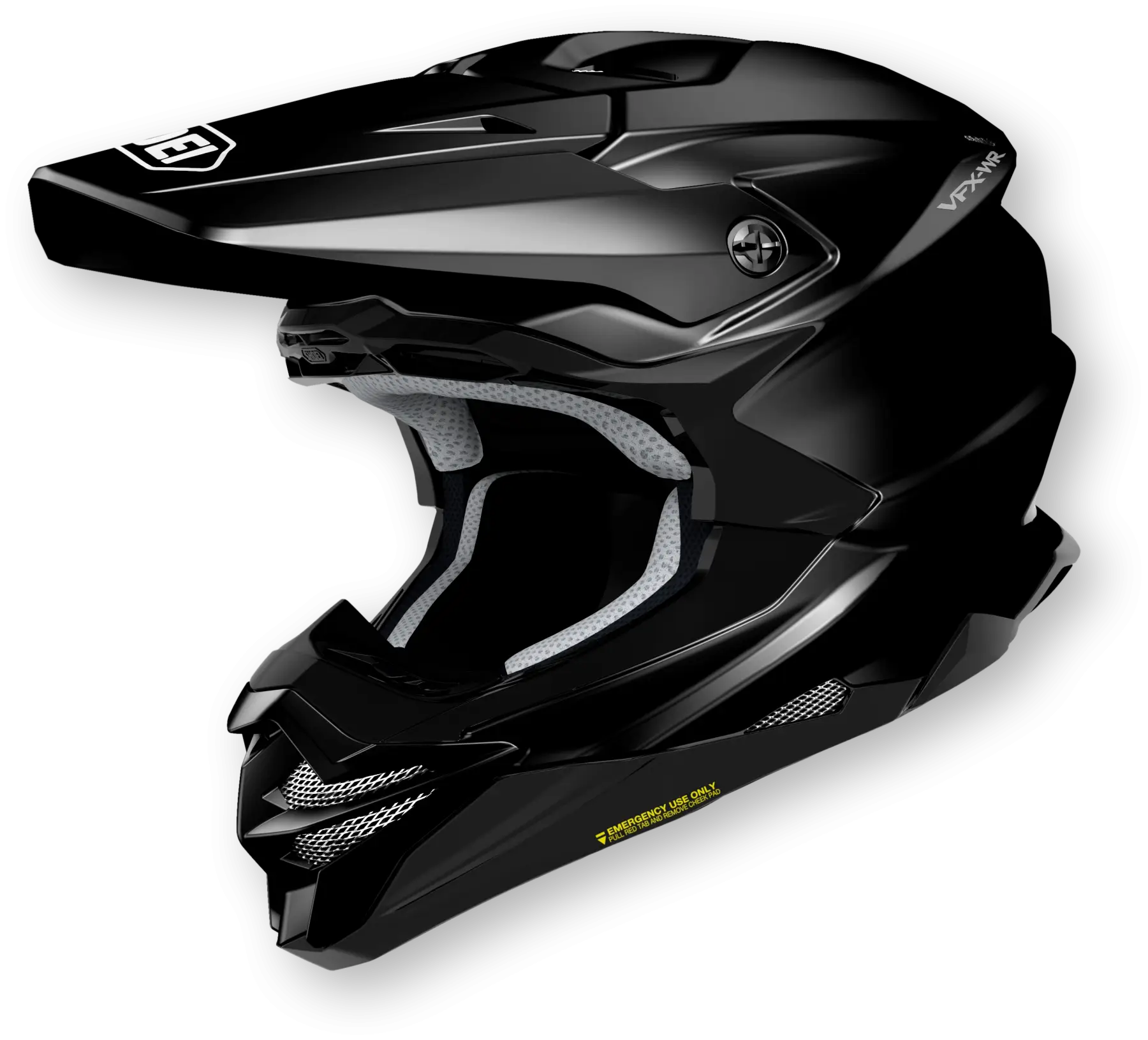 Black Motorcycle Helmet