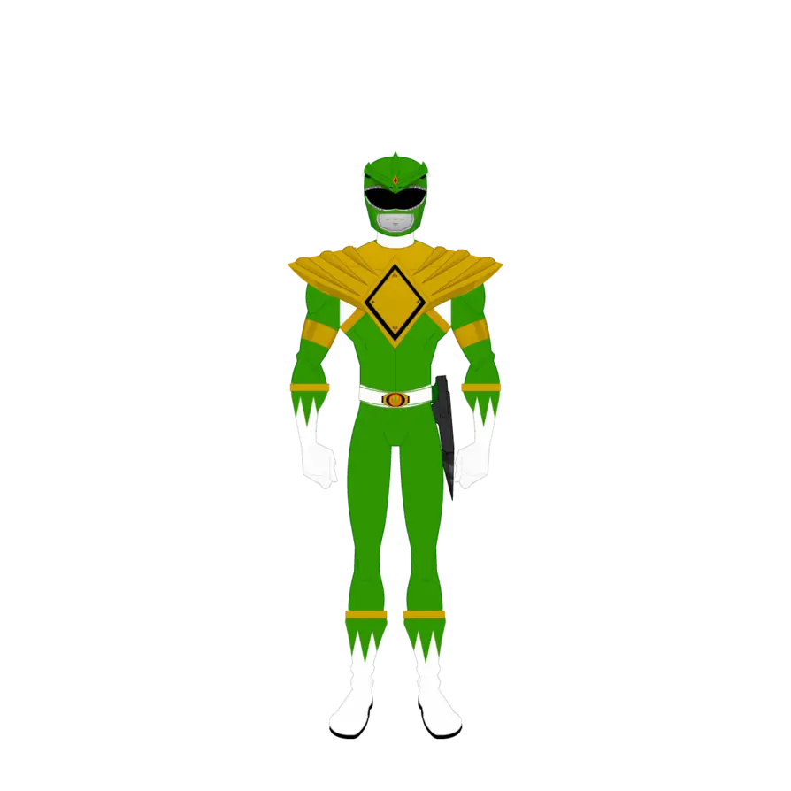 Green Ranger Superhero Character