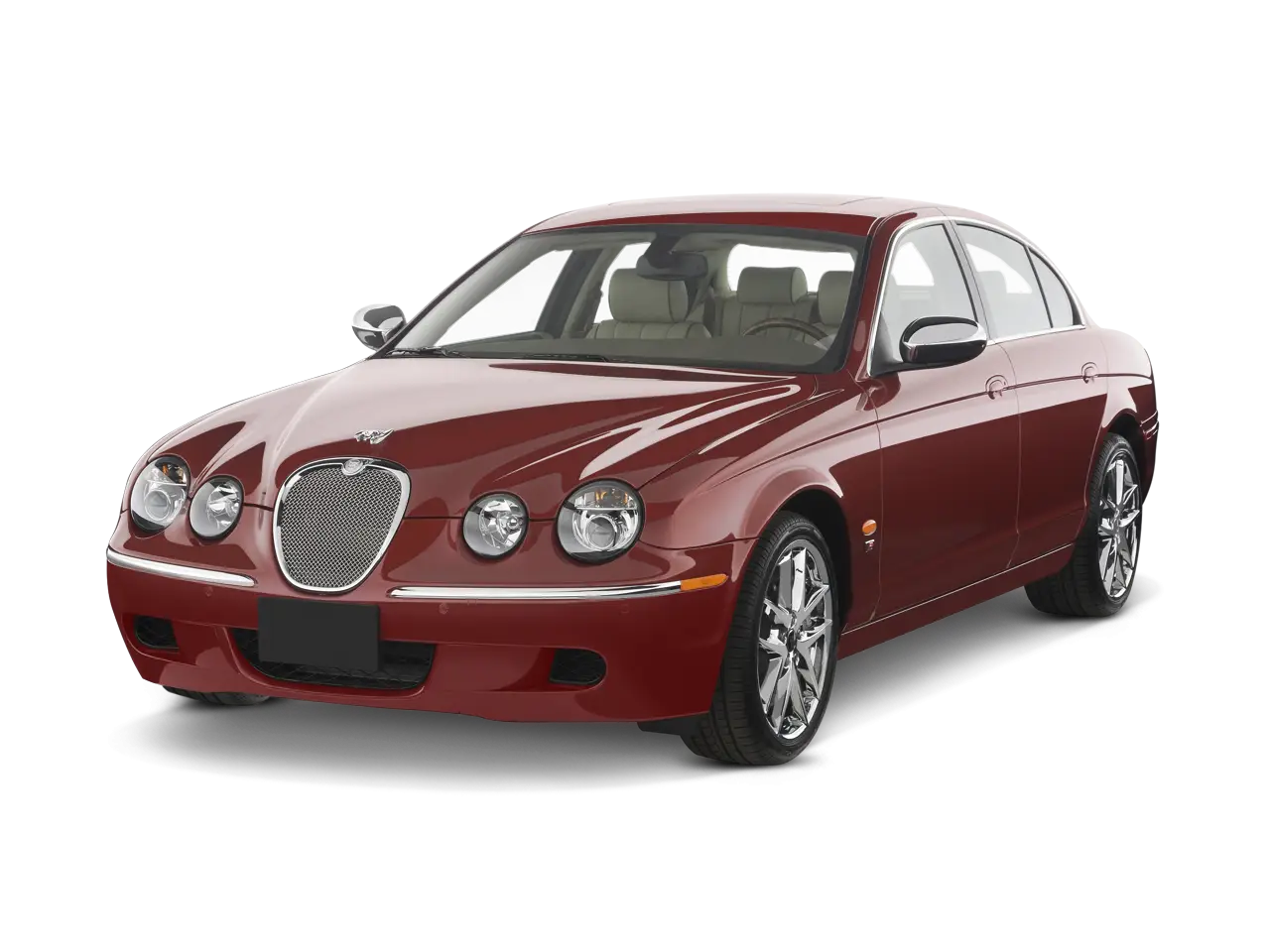 Red Luxury Sedan Car