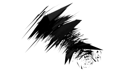 Abstract Black Scratch Design