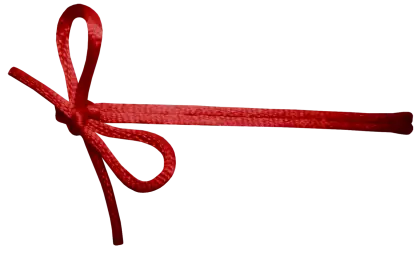 Red Ribbon Bow