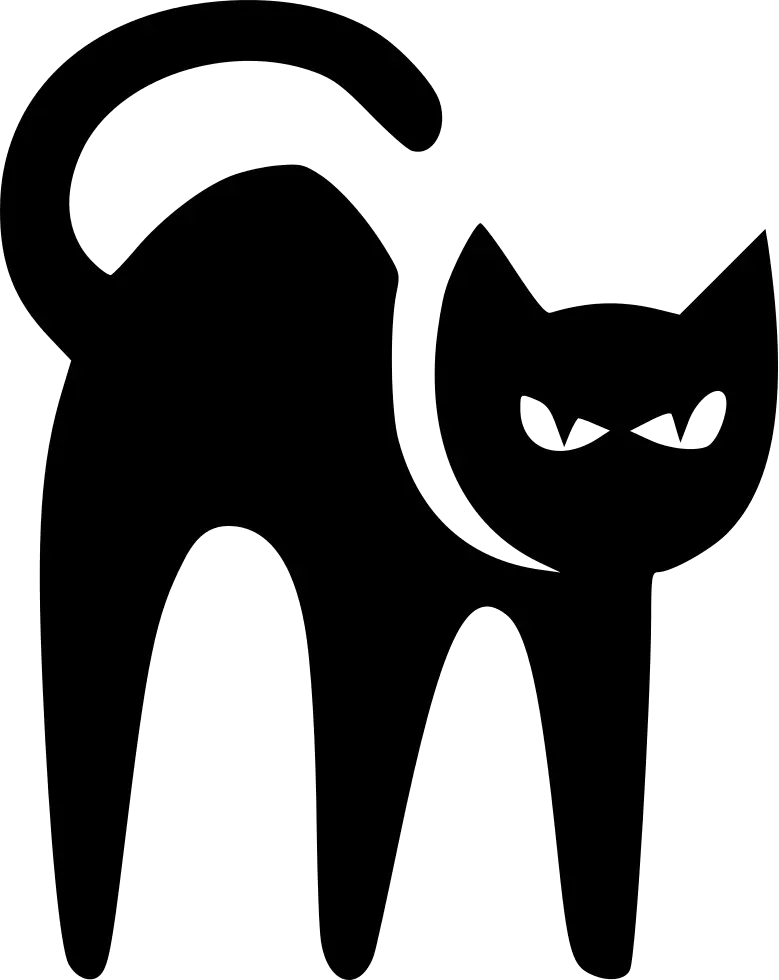 Black Cat Silhouette