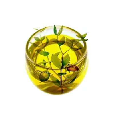 Glass of Herbal Oil