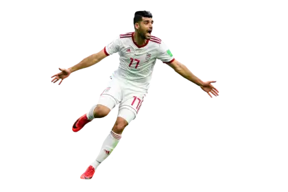 Soccer Player Celebrating