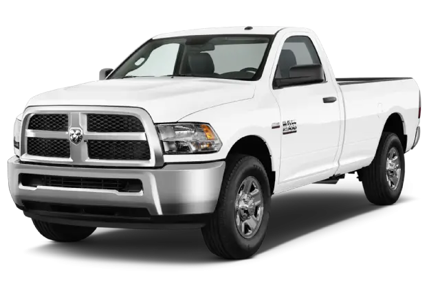 White Pickup Truck with Modern Design
