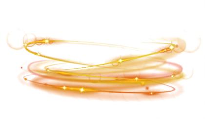 Golden Light Swirl
