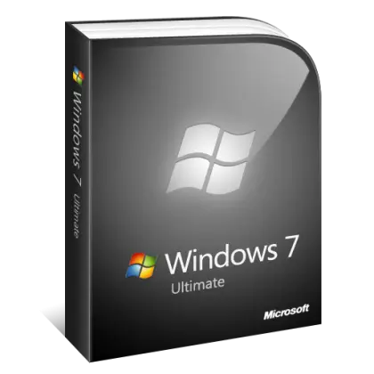 Windows 7 Ultimate Software Box
