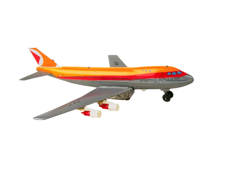 Passenger Airplane with Bright Design