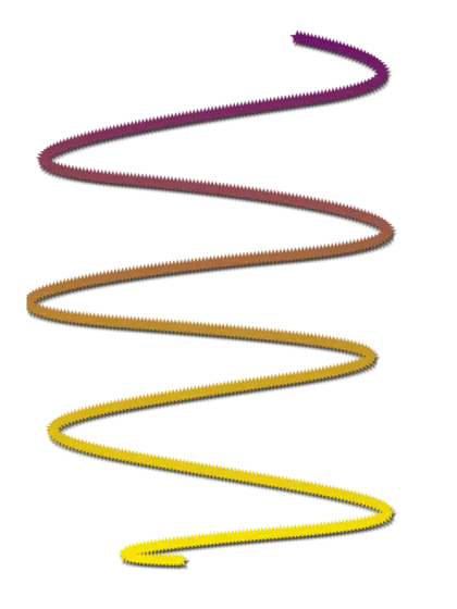 Colorful Spiral Line for Creative Design