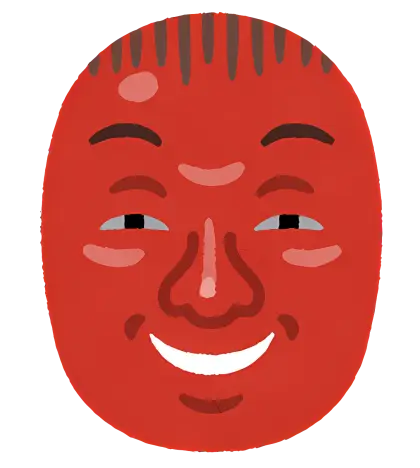 Red Smiling Mask