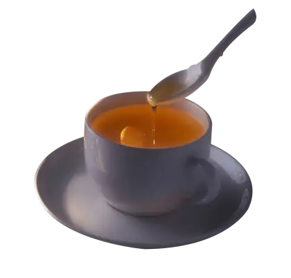 Tea Cup with Spoon