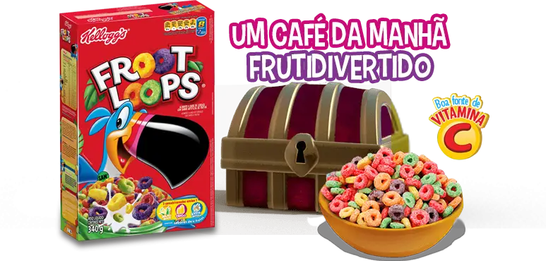 Froot Loops Cereal Box