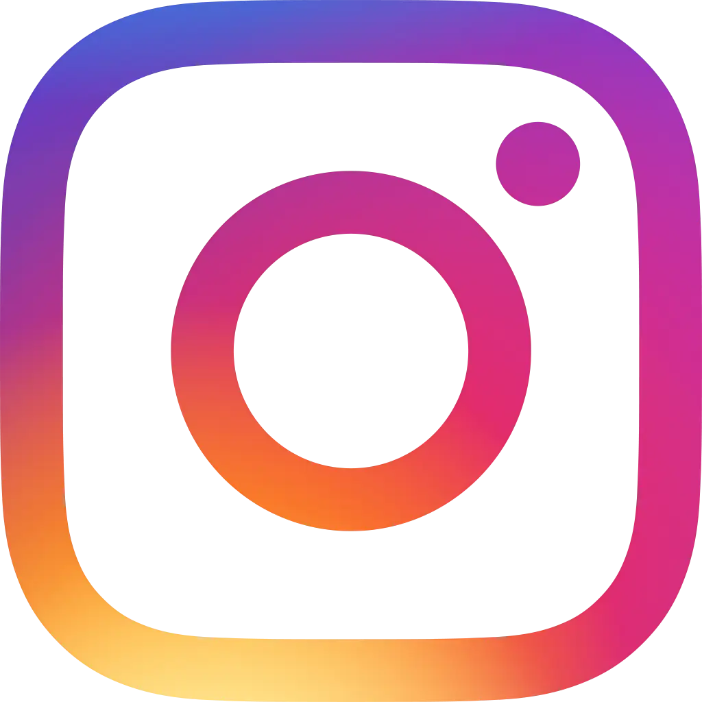 Instagram Logo with Gradient Design