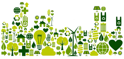 Green Eco Icons for Sustainability