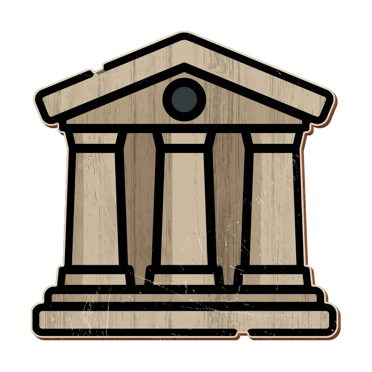 Ancient Building with Columns