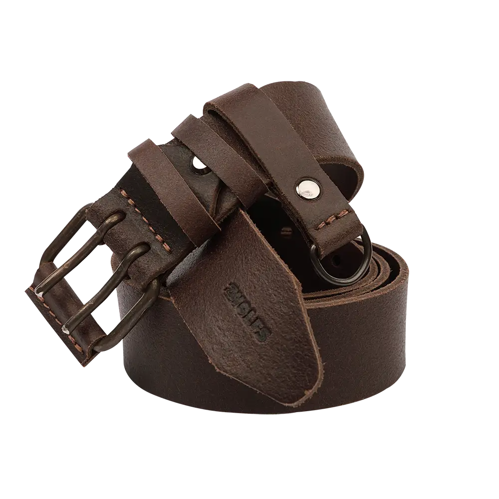Classic Brown Leather Belt