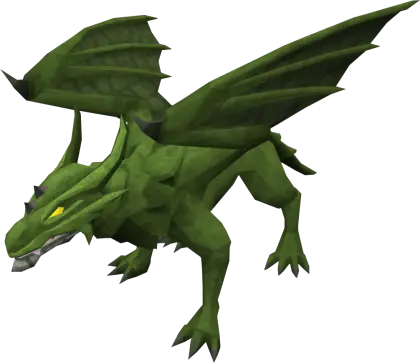 Green Mythical Dragon