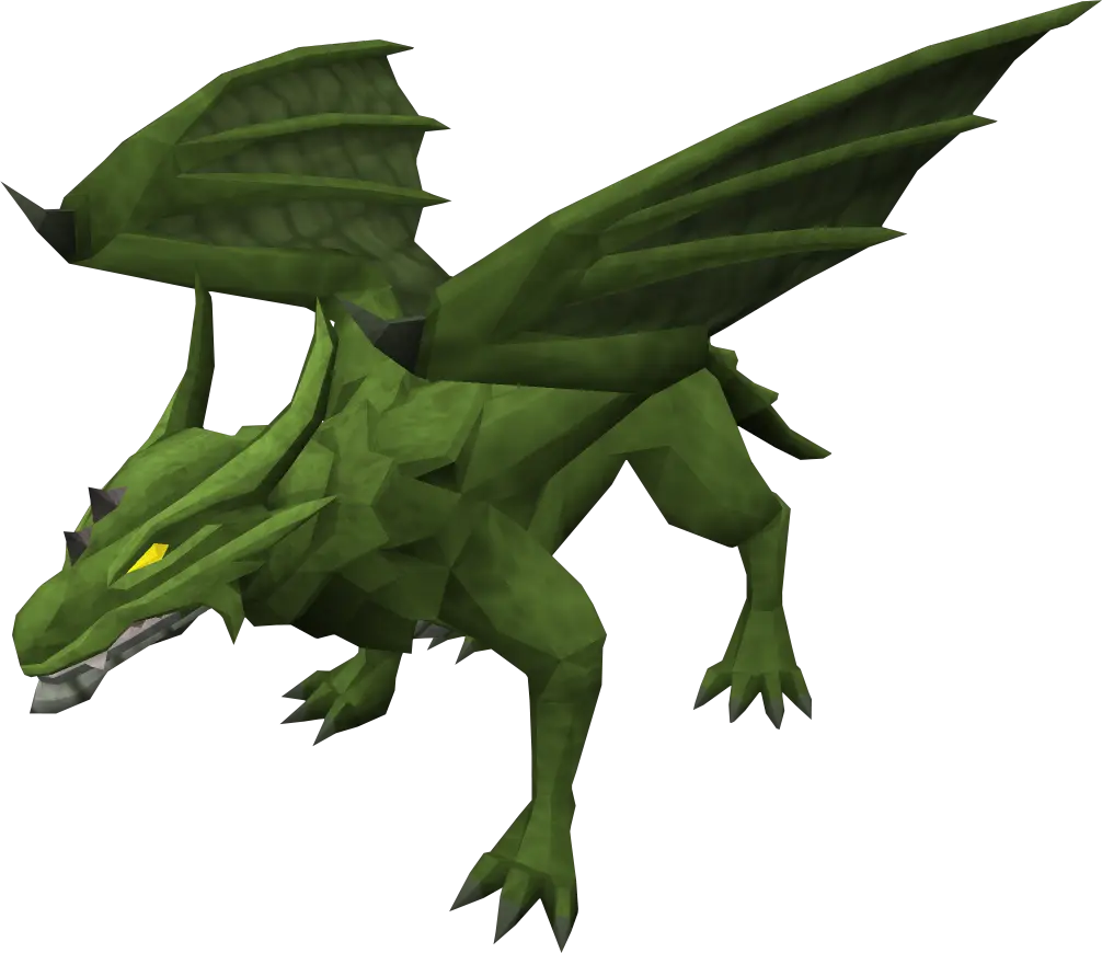 Green Mythical Dragon