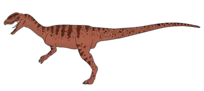 Brown Dinosaur Illustration