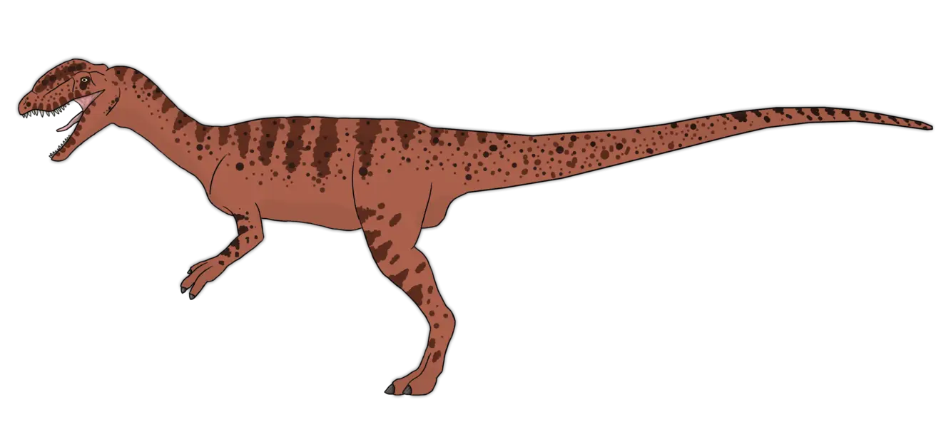 Brown Dinosaur Illustration