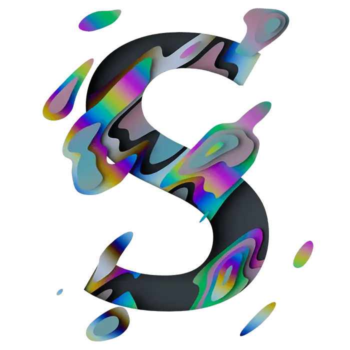 Colorful Letter S