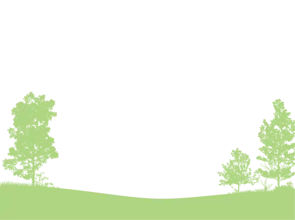 Green Landscape with Trees