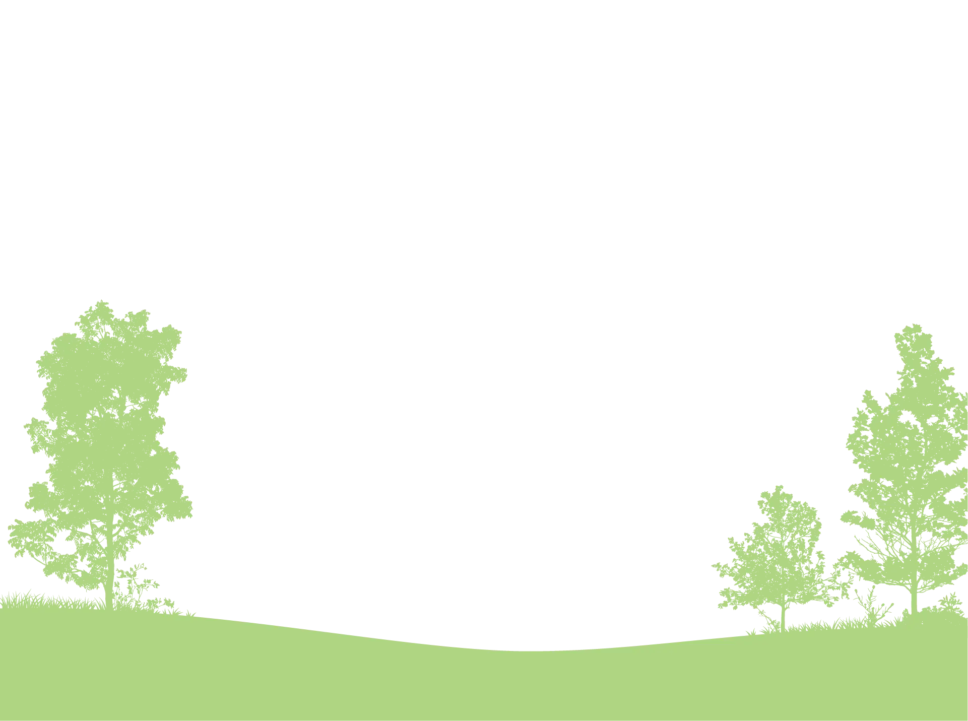 Green Landscape with Trees