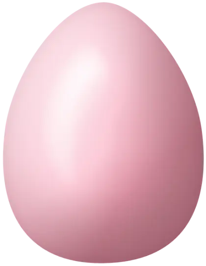 Pink Easter Egg