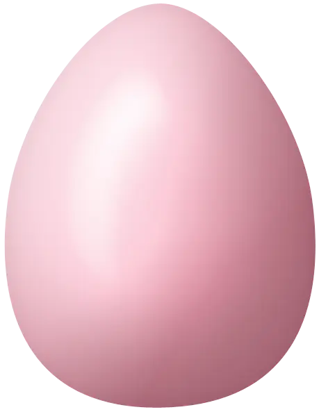 Pink Easter Egg