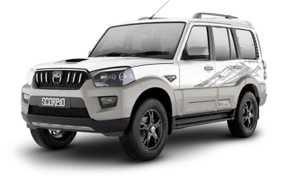 White SUV with Sporty Design