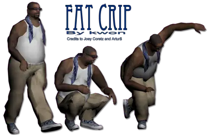 Fat Character Animation Poses