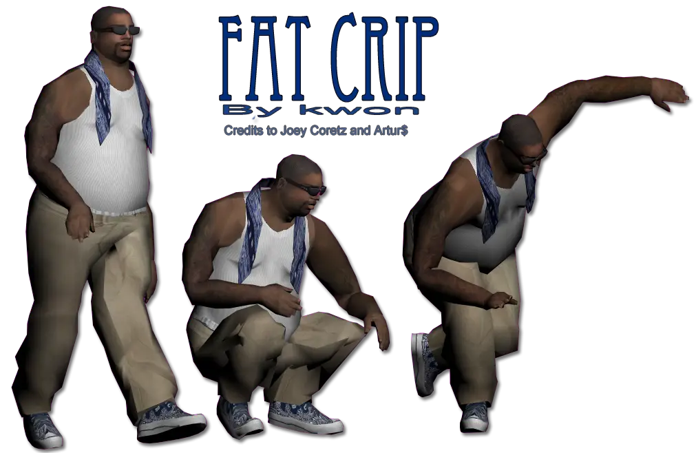 Fat Character Animation Poses